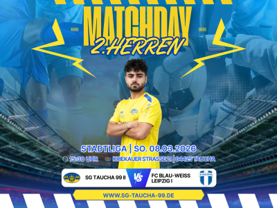 Zweite empfängt Blau-Weiß – Konzentration bis zum Abpfiff gefragt